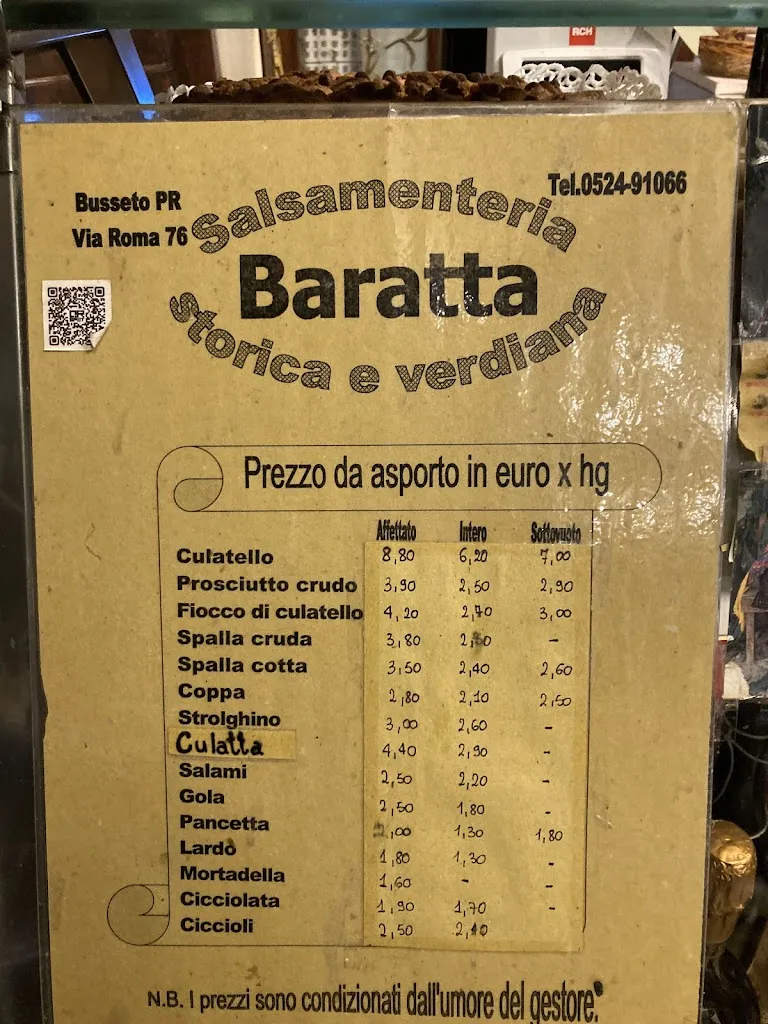 Menu_Baratta Salsamenteria Storica_Busseto_image_1
