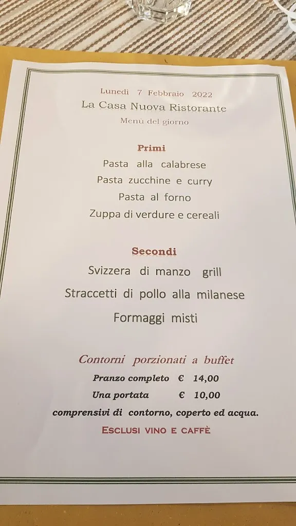 Menu_La Casa Nuova_Busseto_image_1