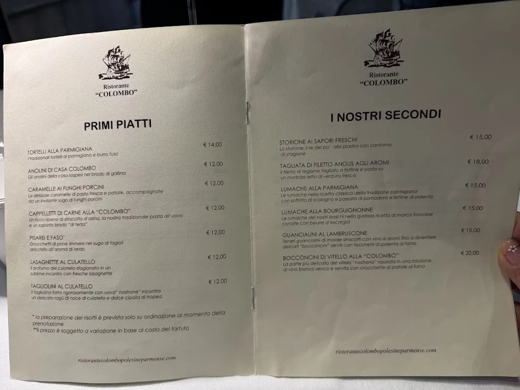 Menu_Ristorante Colombo Polesine Parmense_Busseto_immagine_2