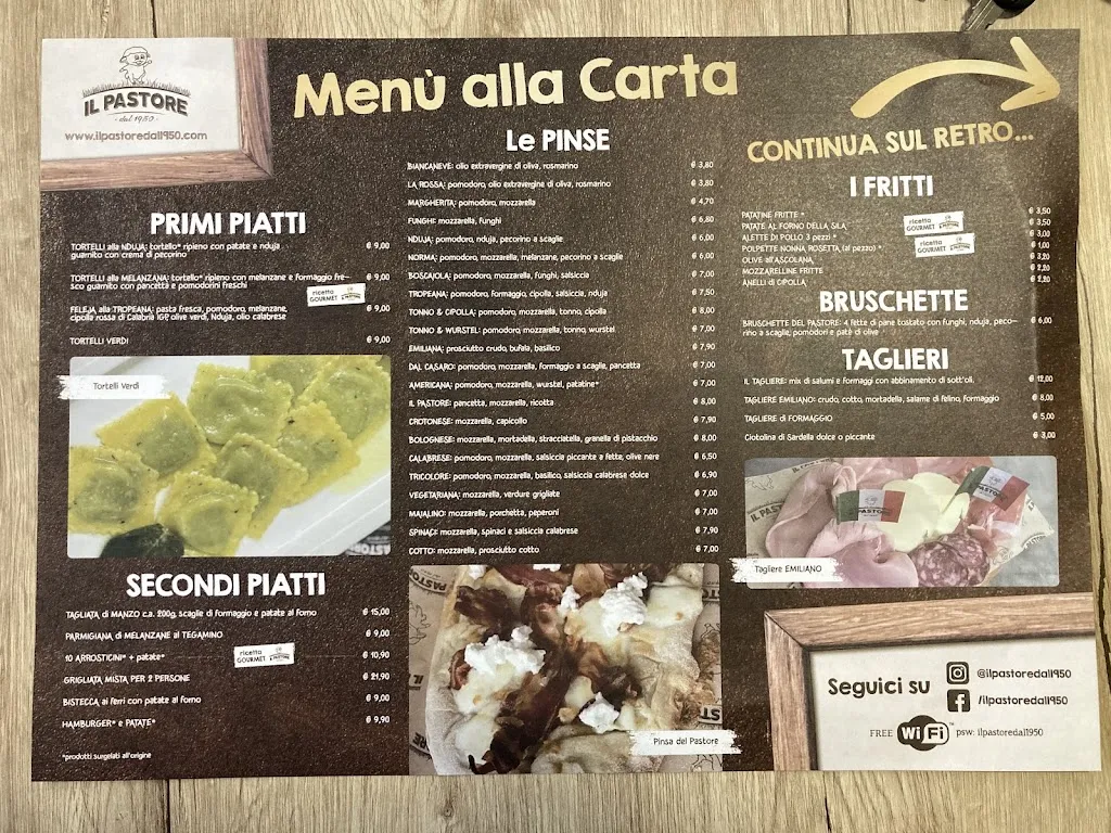 Menu_Il Pastore dal 1950_Cadè-Gaida_immagine_4