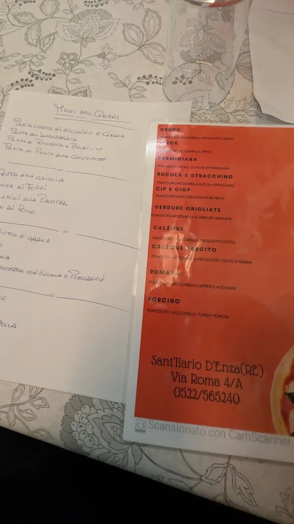 Menu_Ristorante Pizzeria 