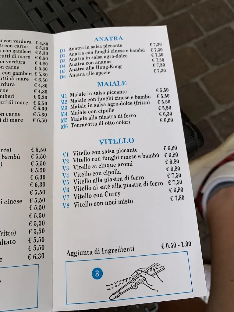 Menü_Ristorante Cinese Yiqiang_Budrio_Bild_3