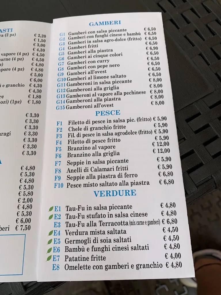 Menü_Ristorante Cinese Yiqiang_Budrio_Bild_4