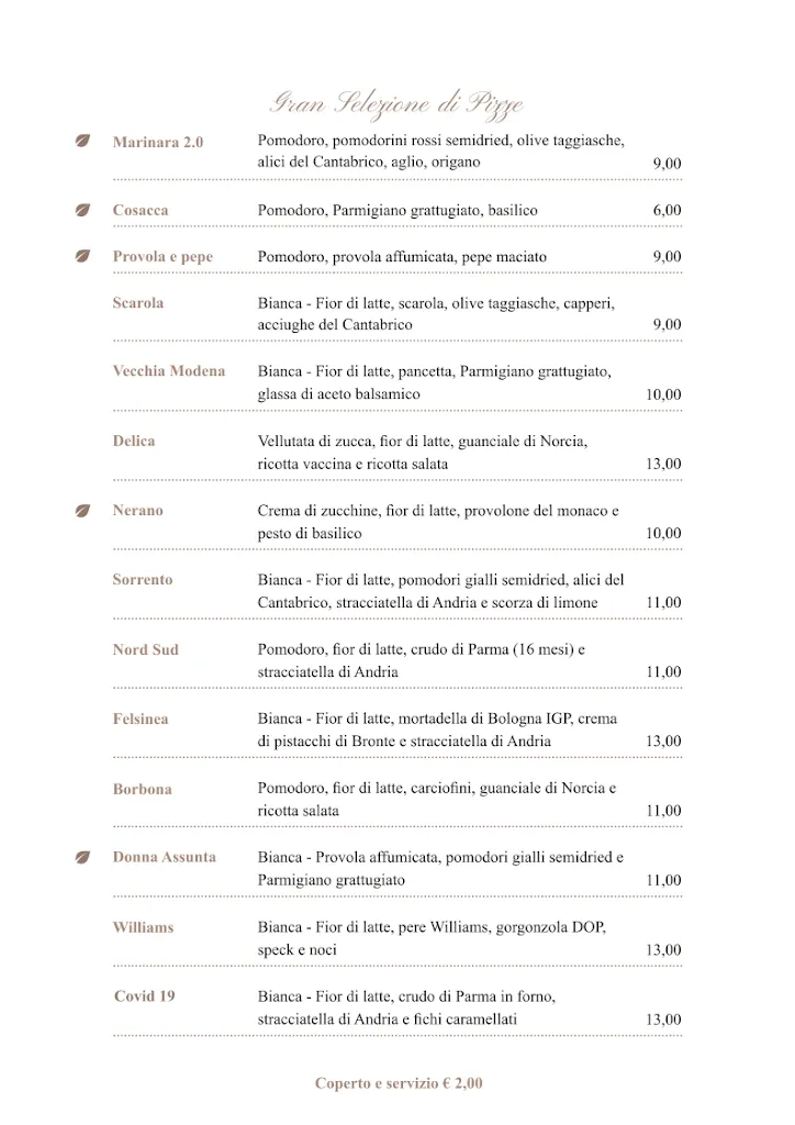 Menu_La Fenice_Budrio_image_1