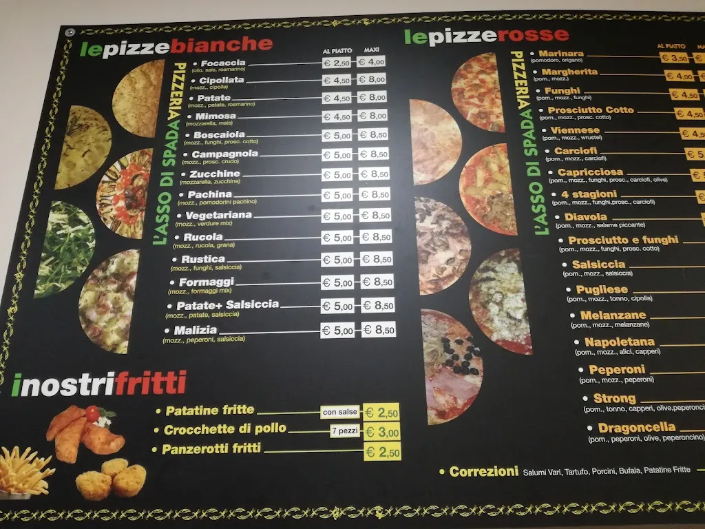 Menu_Pizzeria l'Asso di Spada di Seghini Giorgia C. Snc_Pagliare_image_3