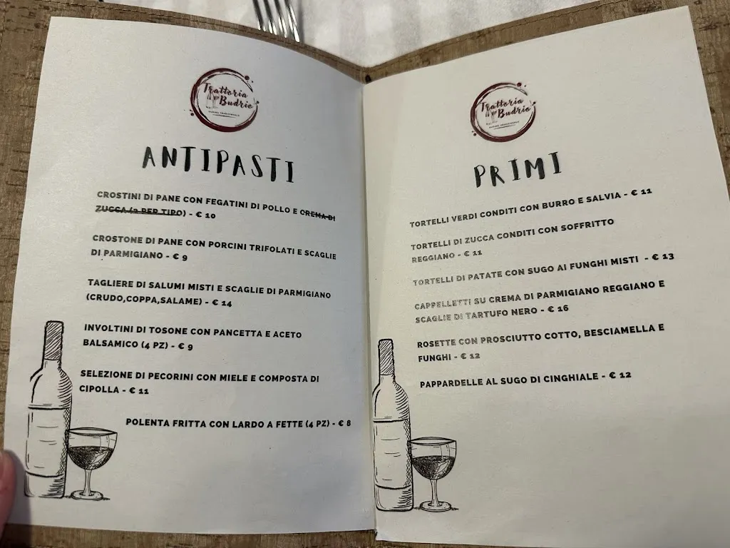 Menu_Trattoria Budrio_Budrio_image_1