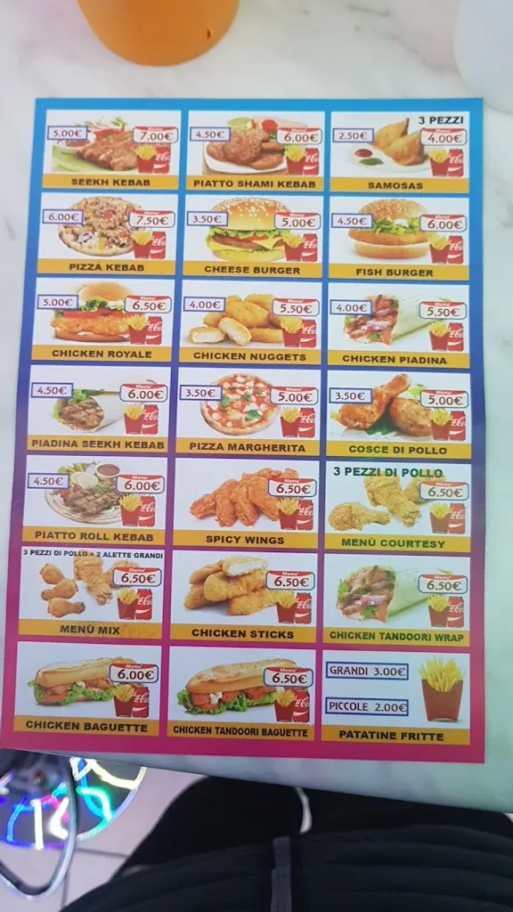 Menü_Waseem Kebab_Budrio_Bild_4