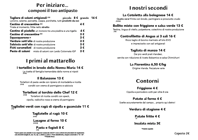 Menu_Trattoria del Borgo_Budrio_image_1