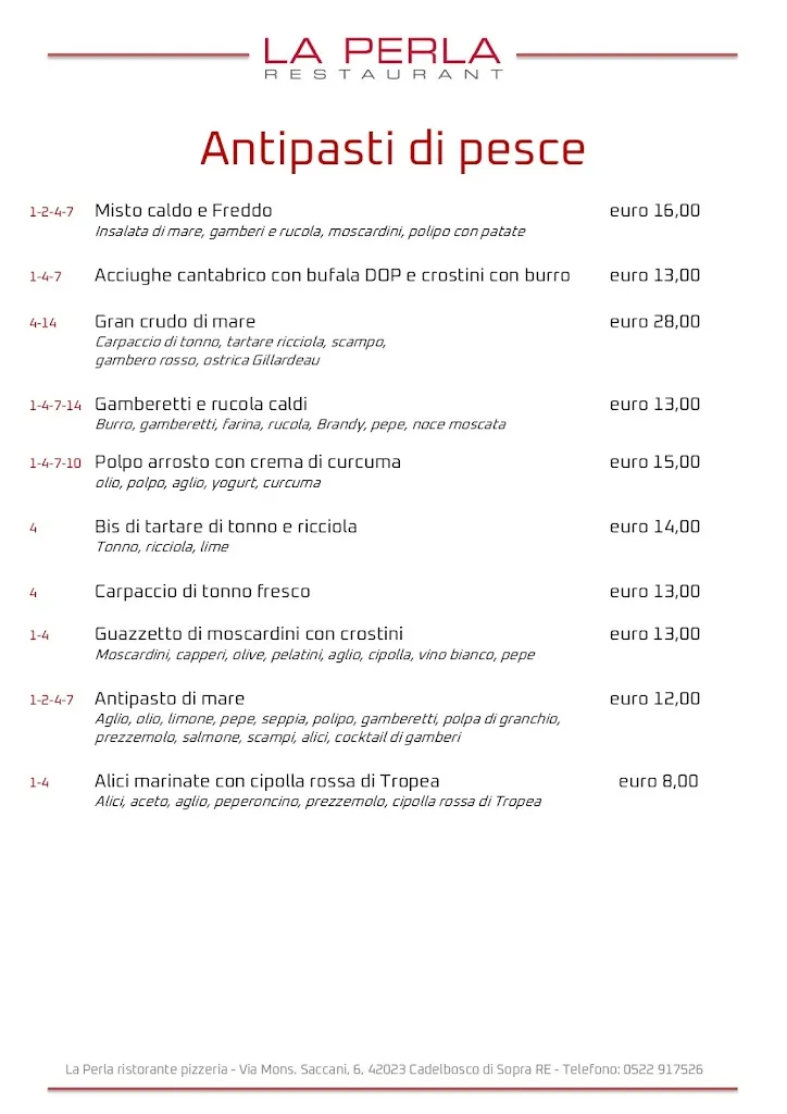 Menu_La Perla ristorante pizzeria_Cadelbosco di Sotto_immagine_3