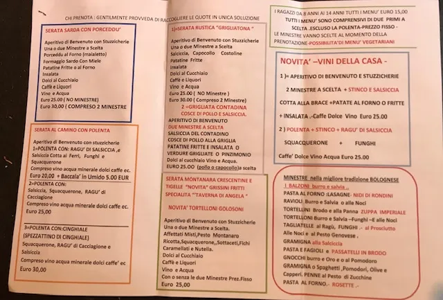 Menu_La Taverna Di Angela Home Restaurant_Calderino_image_2