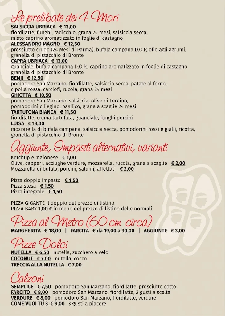 Menu_I 4 Mori Pizzeria_Calderino_image_2