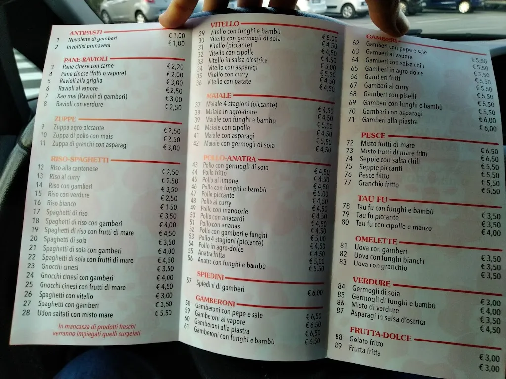 Menü_ROSTICCERIA CINESE HONG KONG_Calderara di Reno_Bild_1
