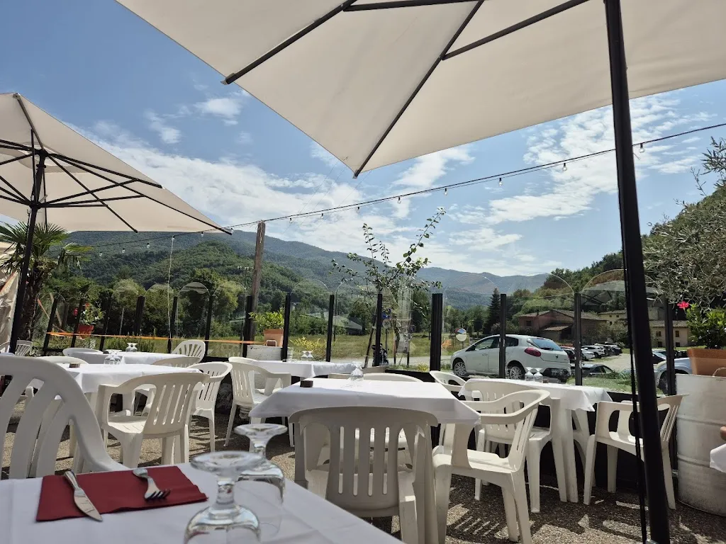 Blue River restaurant in Calestano