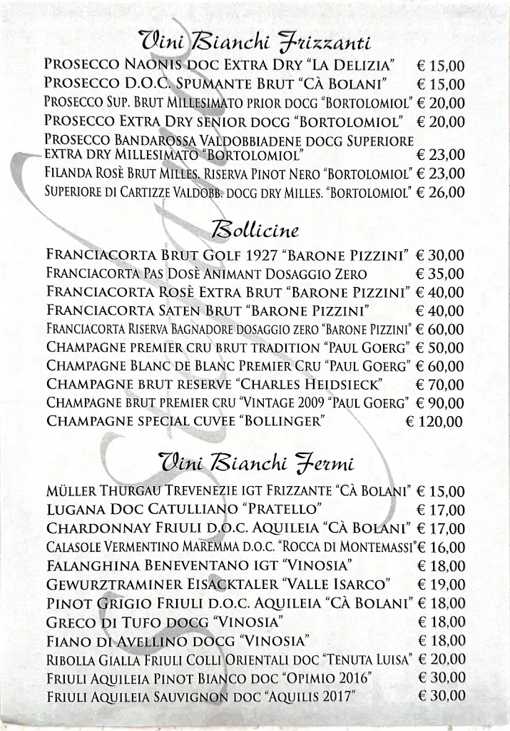 Menü_Ristorante Pizzeria S. Stefano_Campagnola Emilia_Bild_1