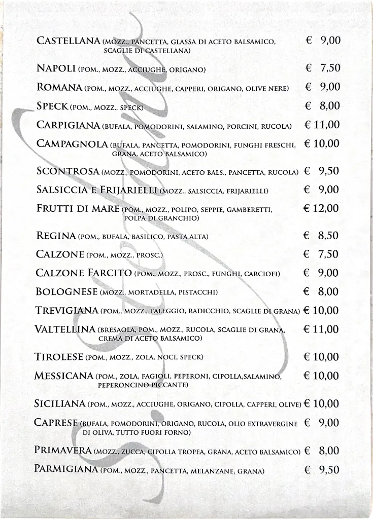 Menü_Ristorante Pizzeria S. Stefano_Campagnola Emilia_Bild_4