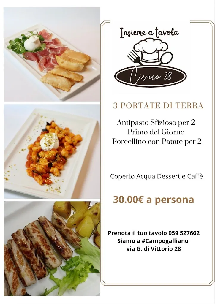 Menu_Civico28 RISTORANTE E TORTELLERIA_Campogalliano_image_1