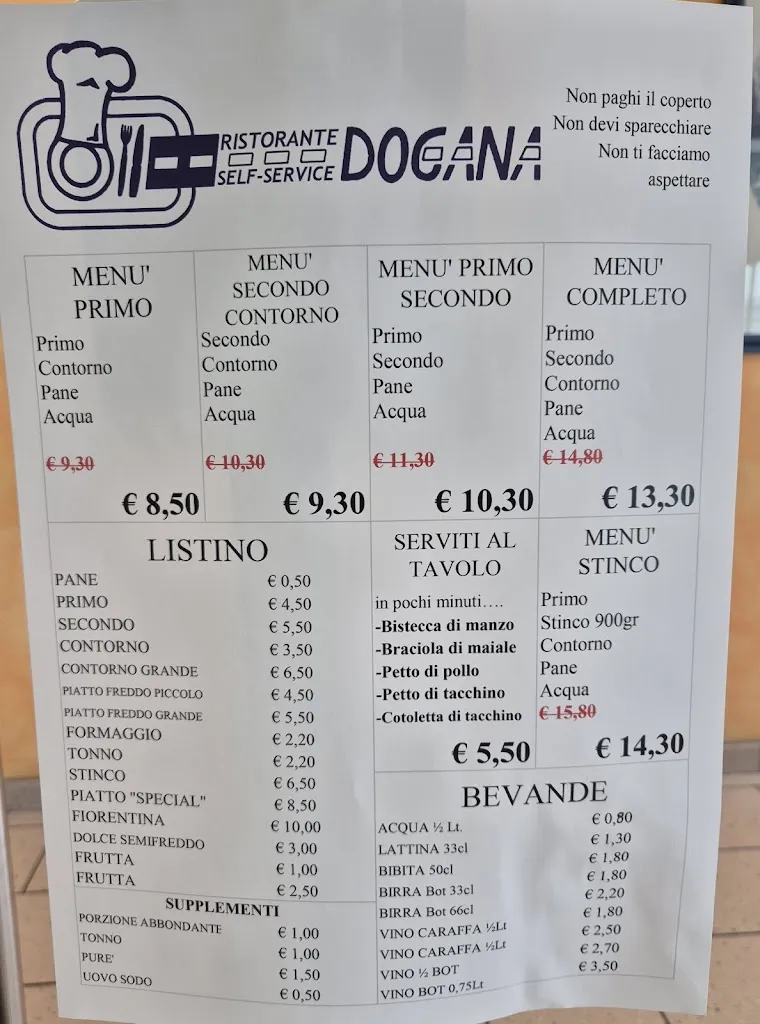 Menu_Ristorante Self Service Dogana_Campogalliano_image_1