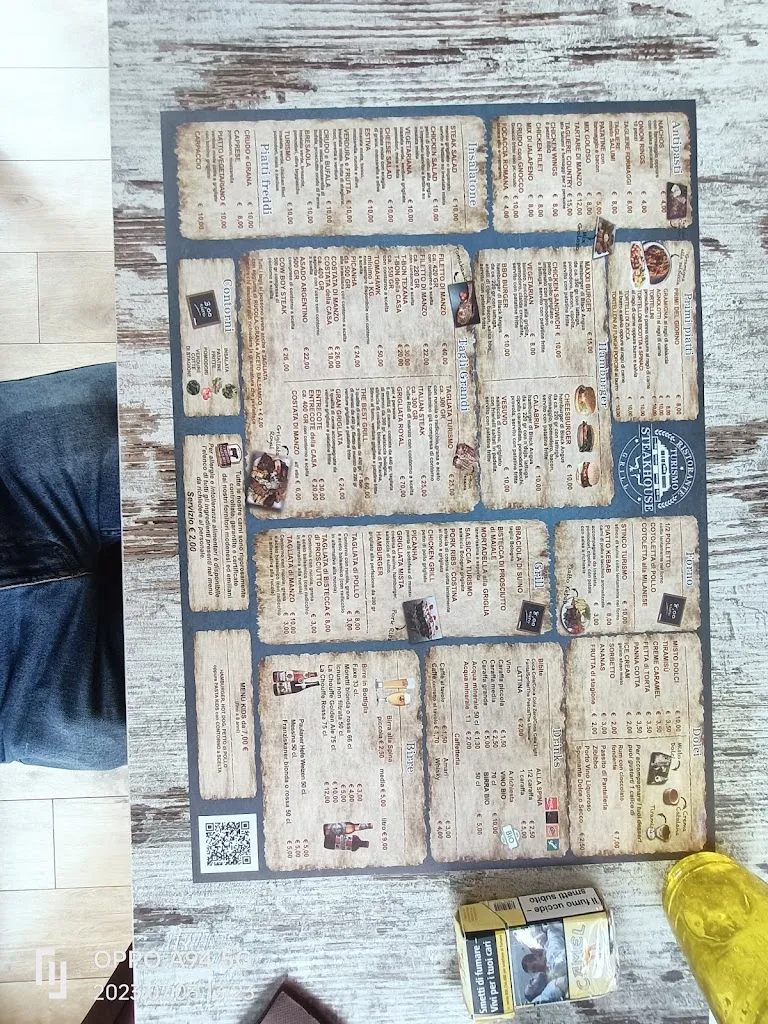 Menu_Turismo Ristorazione - Steak House - Bed & Breakfast -_Campogalliano_image_2