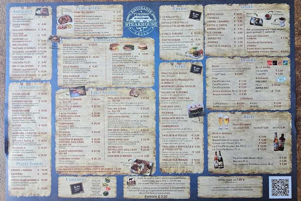 Menu_Turismo Ristorazione - Steak House - Bed & Breakfast -_Campogalliano_image_3