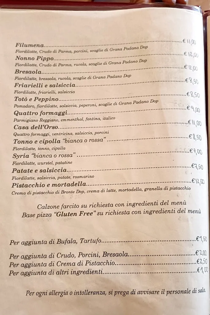 Menu_Casa Dell'Orso_Palena_immagine_2