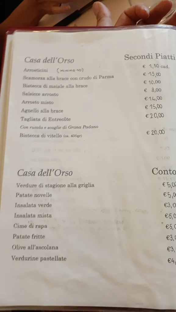 Menu_Casa Dell'Orso_Palena_immagine_4