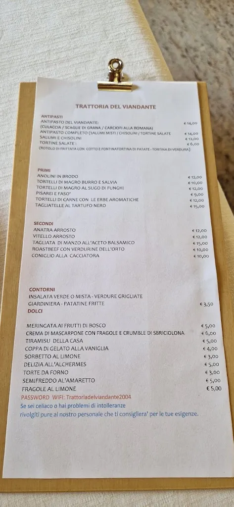 Menu_La Trattoria Del Viandante_Carpaneto Piacentino_image_2