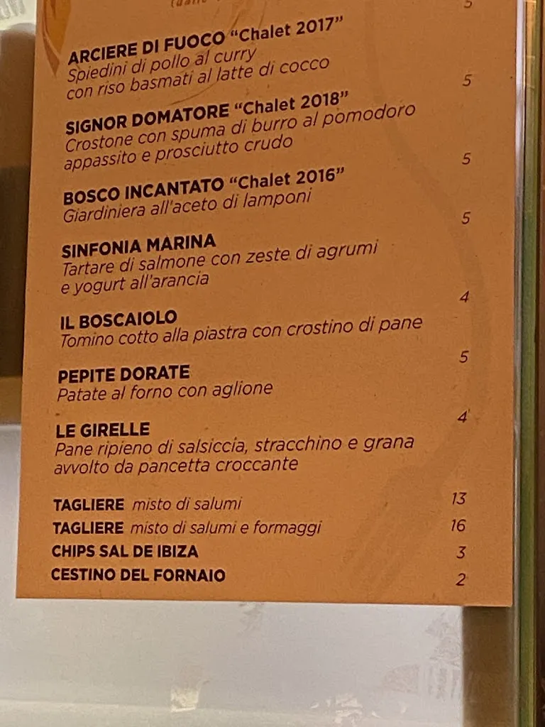 Menu_Chalet 3.0 in Piazzetta_Carpi Centro_image_1