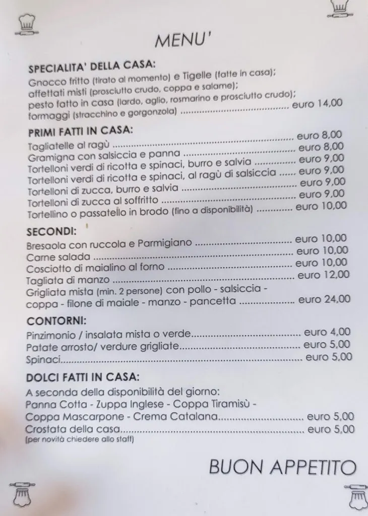 Menu_Ristorante Trattoria Santa Croce_Carpi Centro_image_4