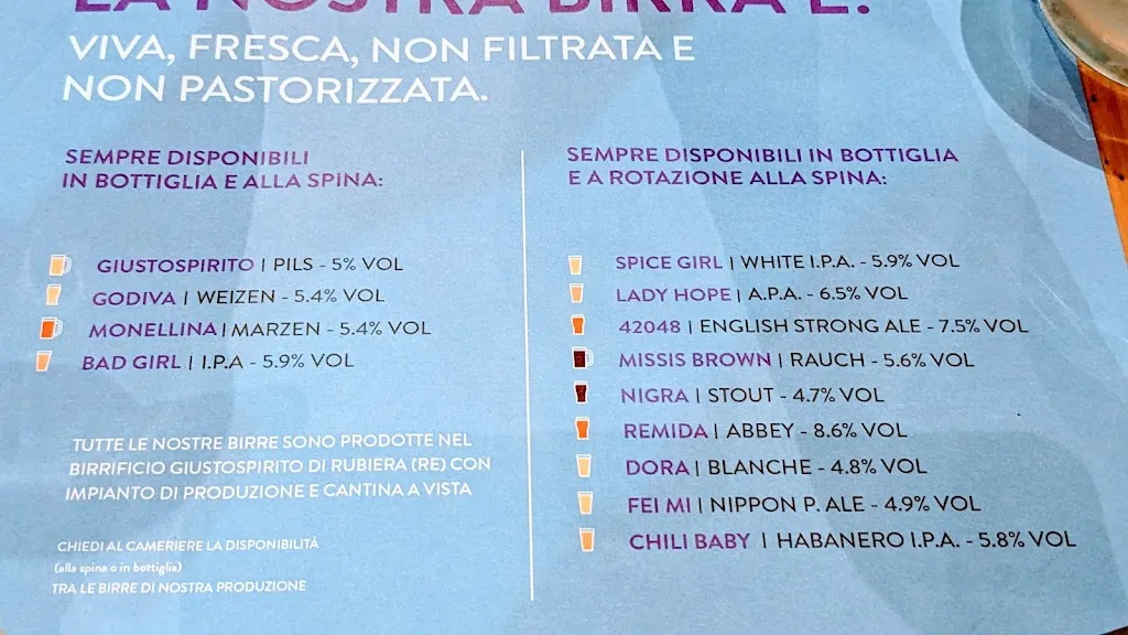 Menu_Giustospirito Carpi_Carpi Centro_immagine_1