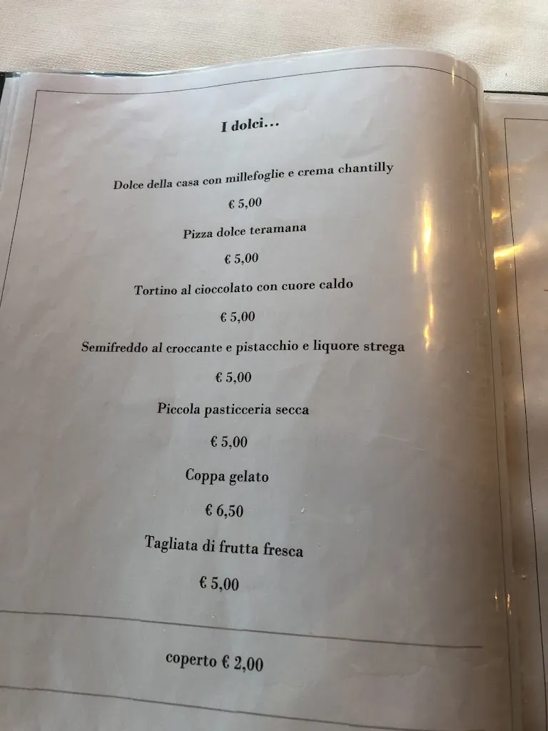 Menu_L'Anfora Country Club_Basciano_image_1