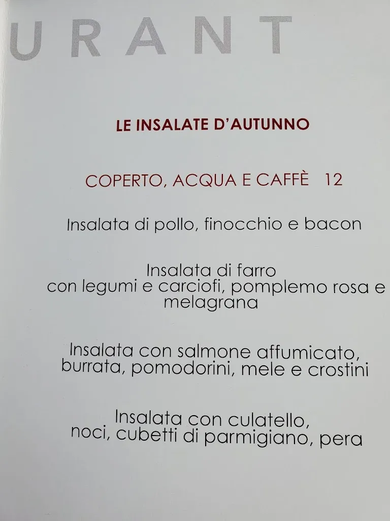 Menu_Romeo Cafè Restaurant_Carpi Centro_image_1