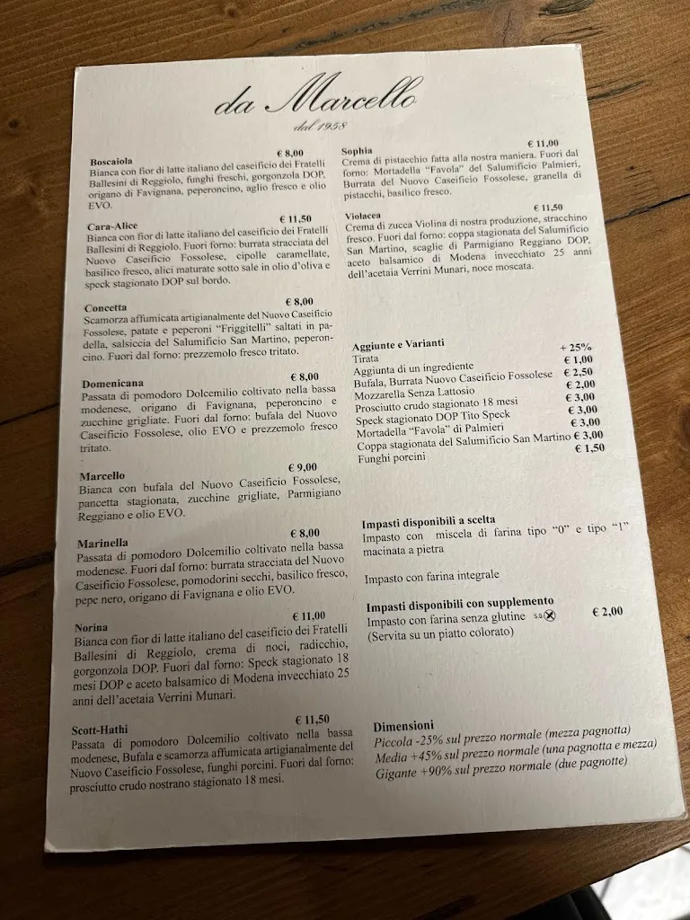 Menu_Da Marcello_Carpi Centro_image_2