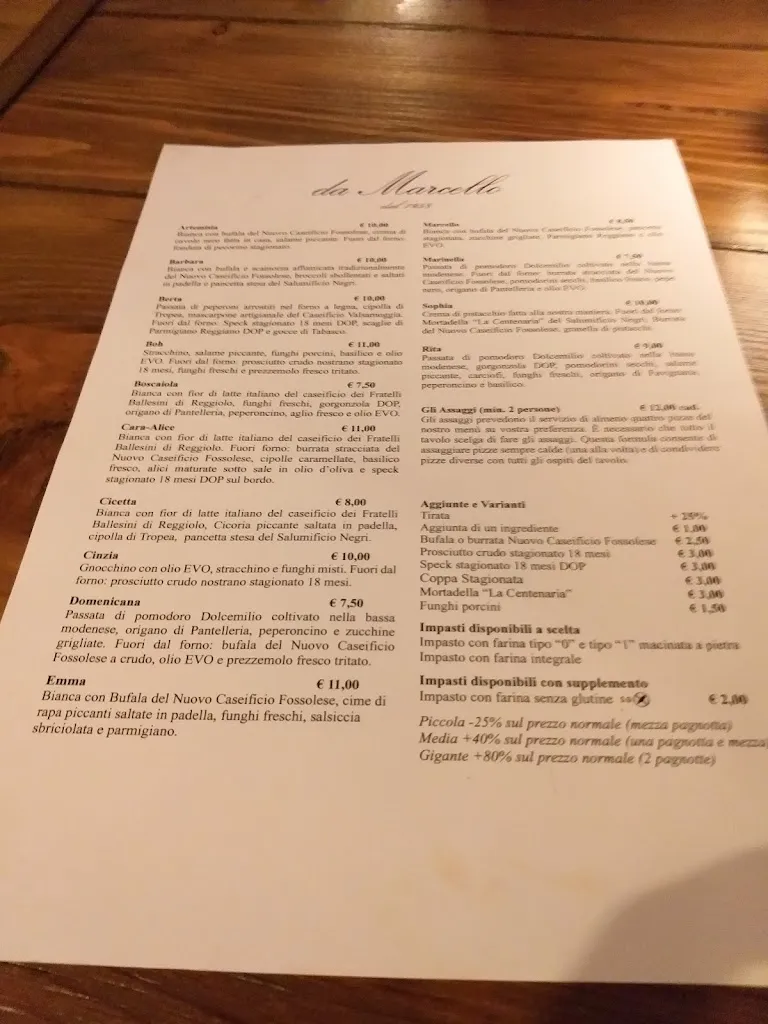 Menu_Da Marcello_Carpi Centro_image_3