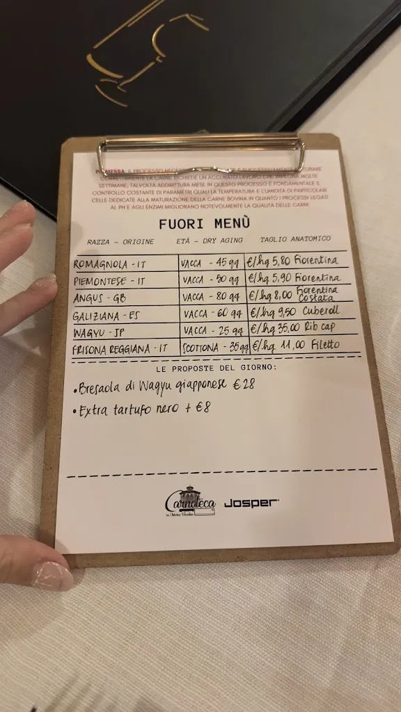 Menu_Carnoteca in Osteria Vecchia_Casalgrande_image_1