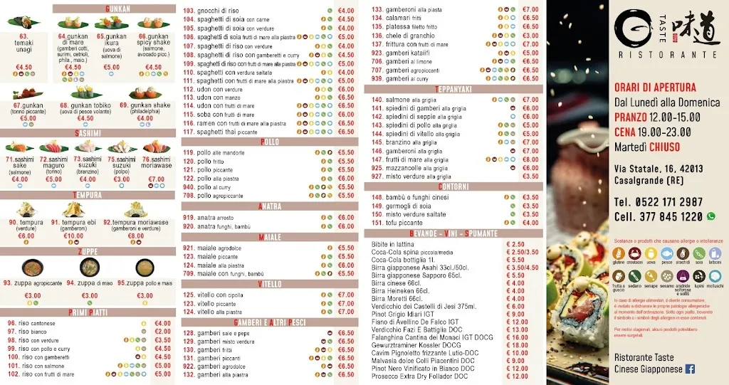 Menu_Ristorante Taste_Casalgrande_image_1