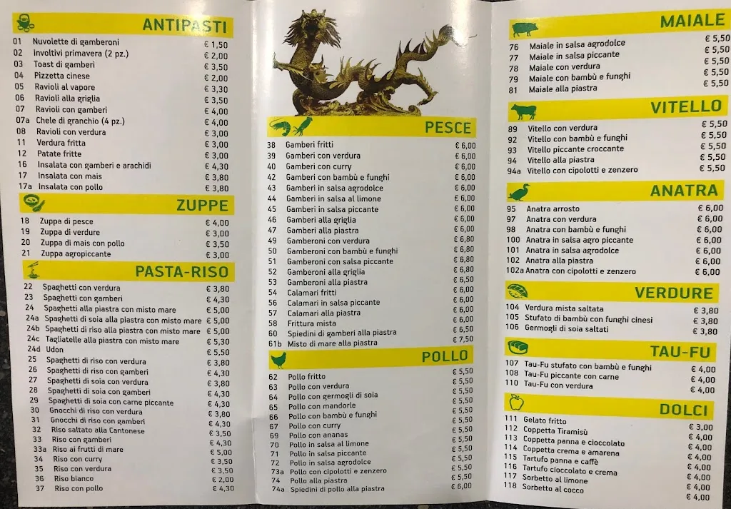 Menu_Bar Ristorante Cinese Drago D'Oro Sas_Casalgrande_immagine_1