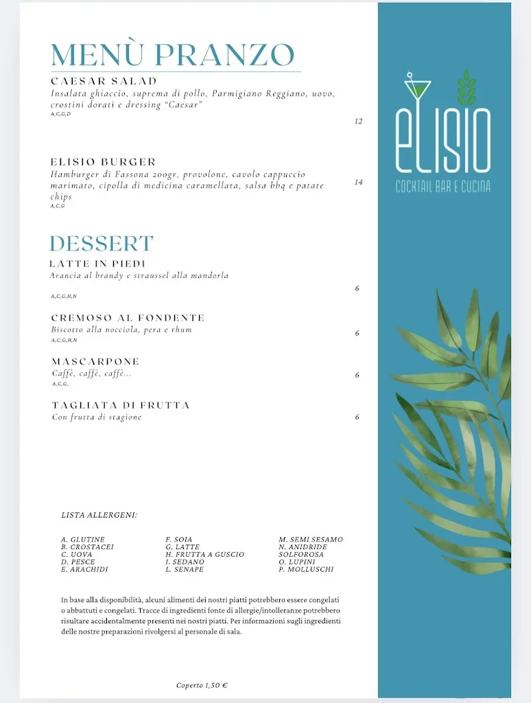 Menu_Elisio Cocktail Bar e Cucina_Castel Guelfo di Bologna_immagine_1