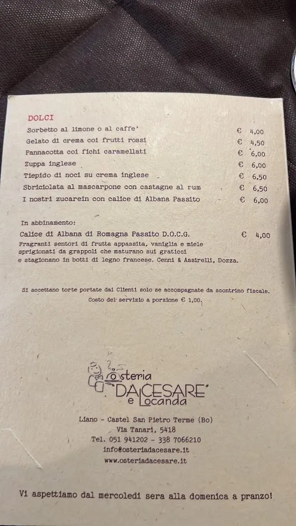 Menu_Osteria da Cesare e Locanda_Castel Guelfo di Bologna_image_2