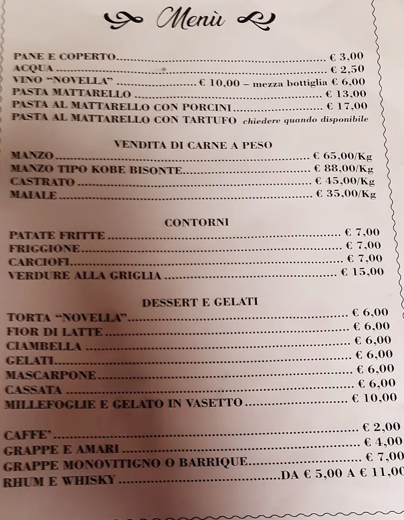 Menu_Osteria Novella_Castel San Pietro Terme_image_1