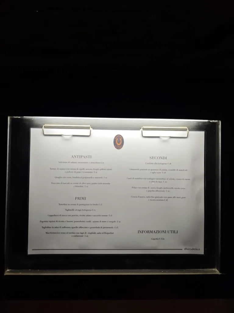 Menu_Trattoria Alla Scuderia_Castel Maggiore_image_1