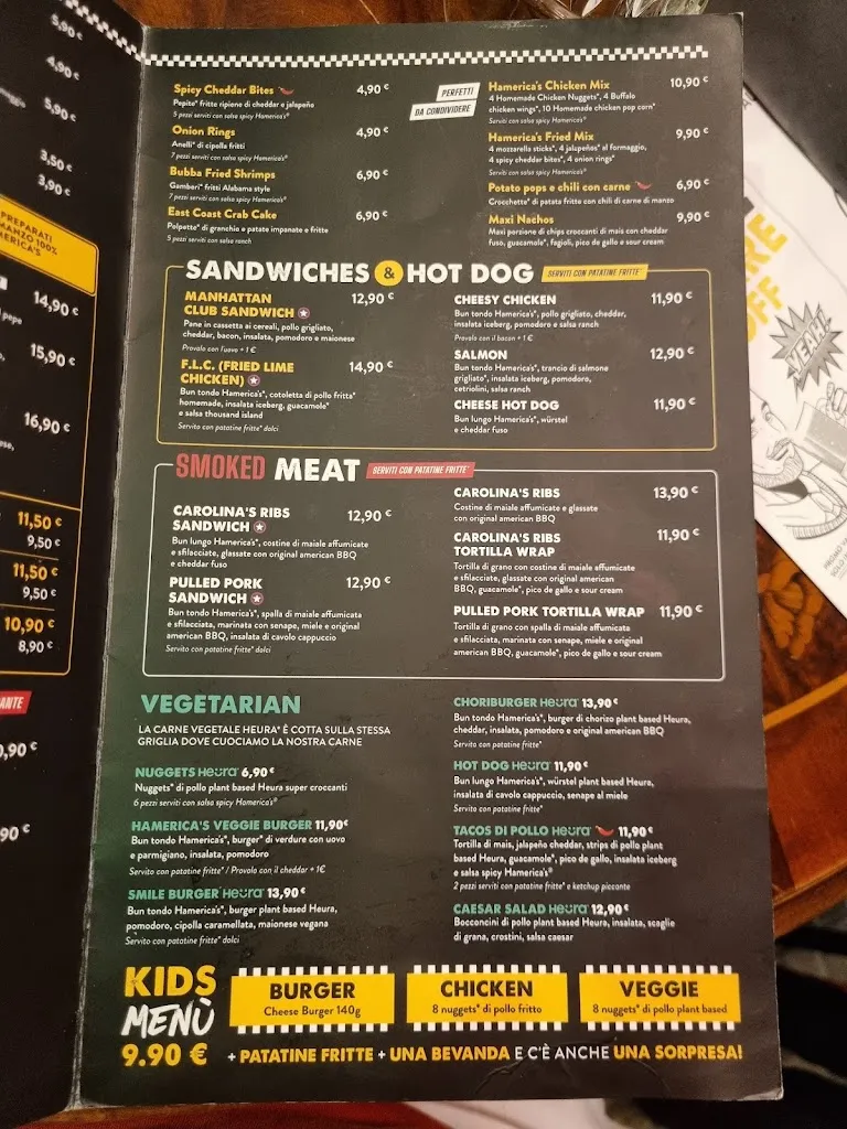 Menu_Hamerica's_Castel Maggiore_image_3