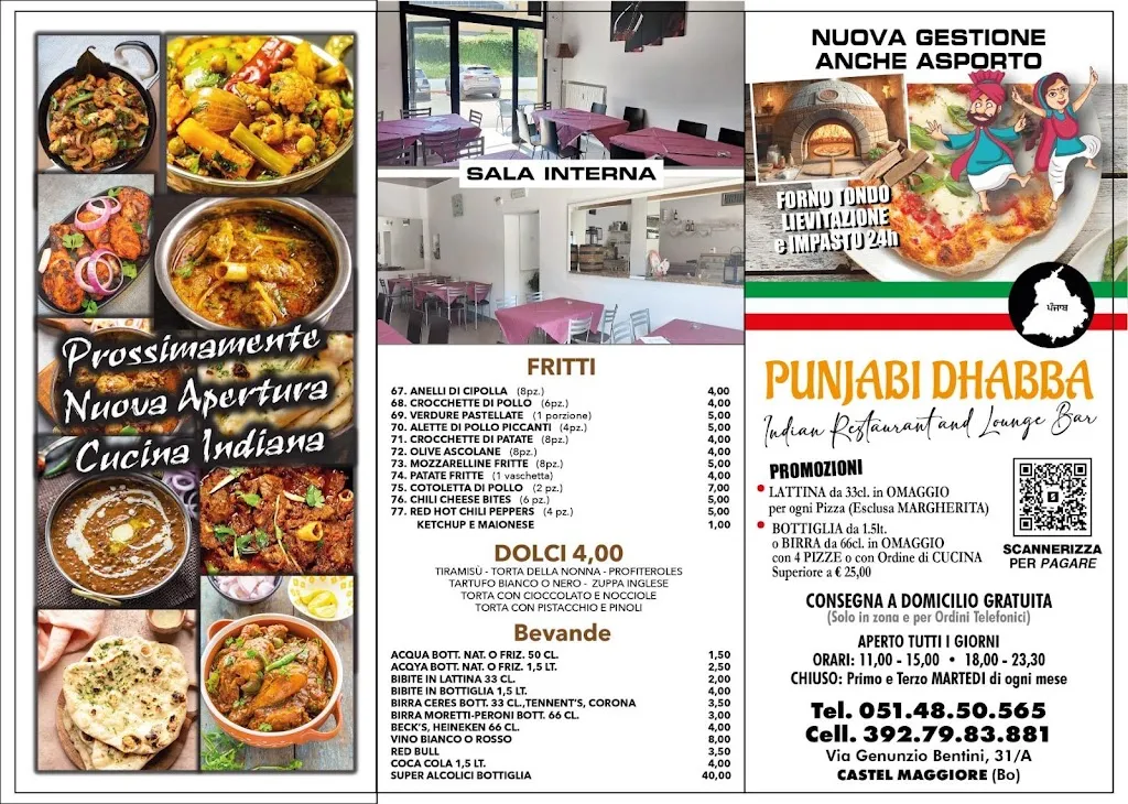 Menu_Punjabi Dhabba Indian Restaurant Lounge Bar_Castel Maggiore_image_1