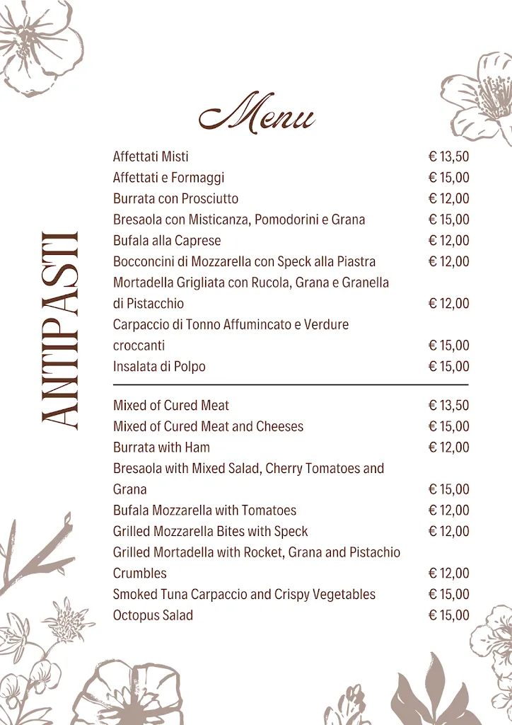Menu_Ristorante Catherine_Castel Maggiore_image_1