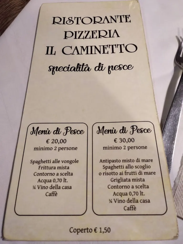 Menu_Pizzeria Il Caminetto_Castel Maggiore_image_2