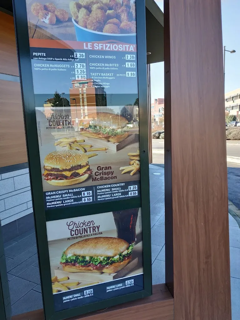 Menu_McDonald's_Castel Maggiore_immagine_1