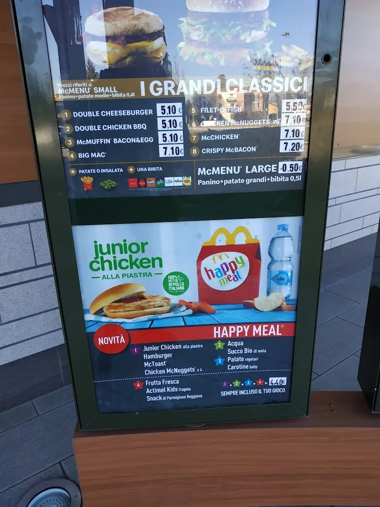 Menu_McDonald's_Castel Maggiore_immagine_2