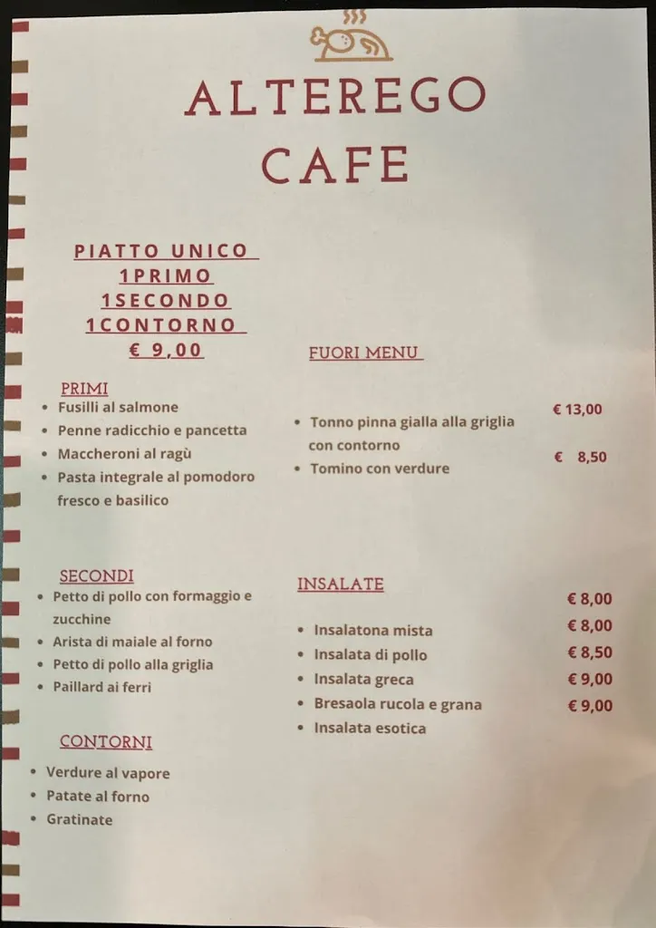Menu_Alterego Cafè_Castel Maggiore_image_1