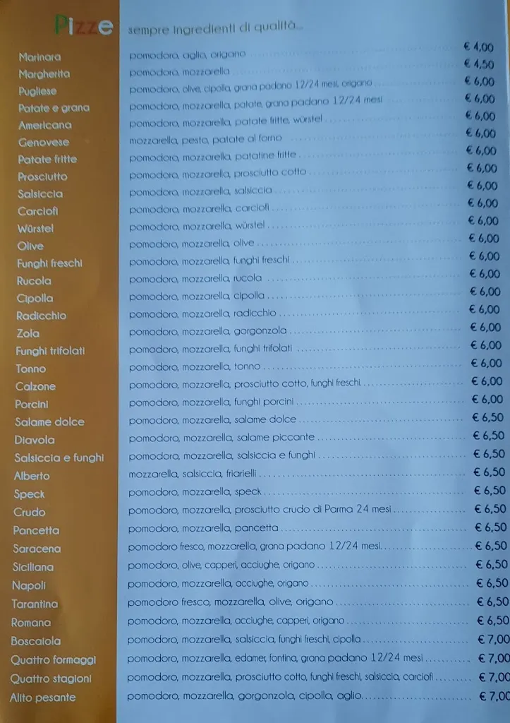 Menu_Pizzeria 2 Forni_Castel Maggiore_immagine_2