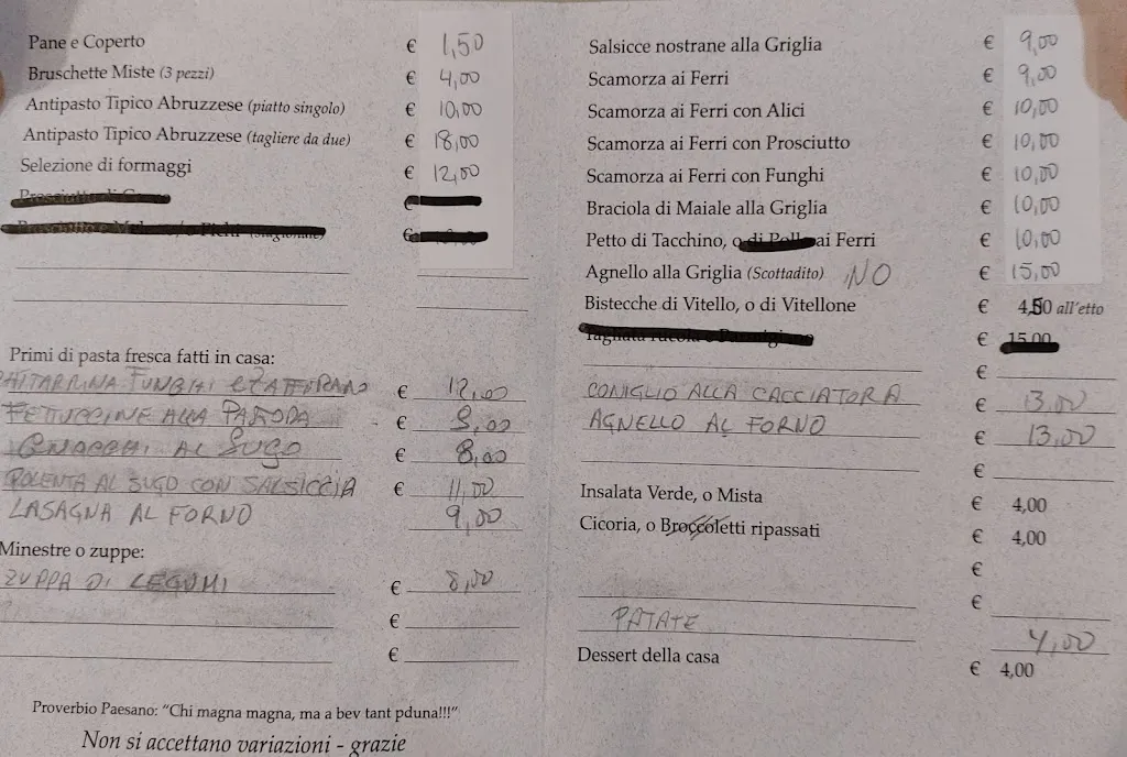 Menu_Trattoria abruzzese_Ovindoli_image_3