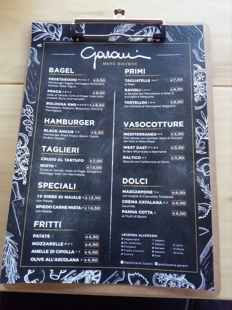 Menu_Garani - Pastry & Bistrot_Castel Maggiore_image_2